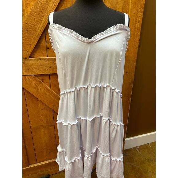 Rue21 Dresses & Skirts - NWT Women's 3X Rue 21 White Ruffle Plus Size Sun Dress